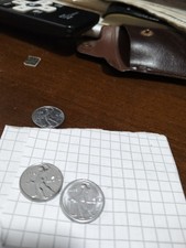 Moneta 50 Lire cinquanta lire piccola 1995.  Bordo Rialzato