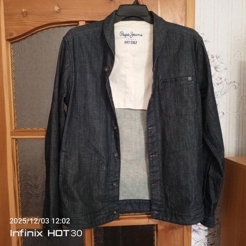 Giacca jeans uomo pepe navy - giacca,