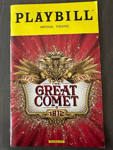 Playbill grande cometa del - playbill--la,