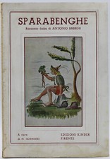 libro fiaba racconto sparabenghe antonio babbini 1953 kinder firenze iannoni