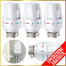 4 Testine termostatiche M30 x