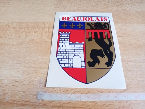 Autocollant beaujolais - autocollant,