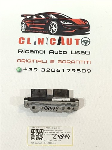 Centralina motore per fiat - motore,