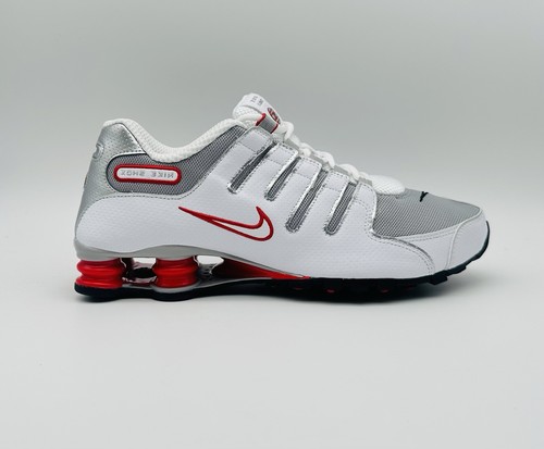 Nike shox bianco rosso - nike,