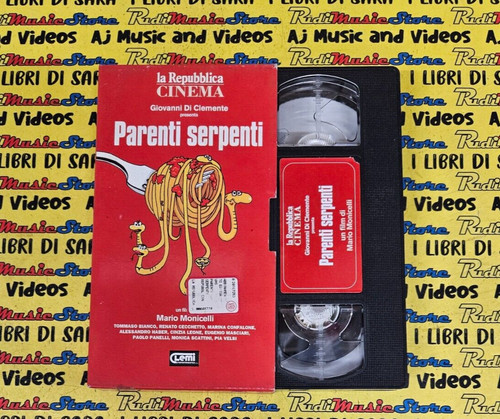 Vhs cartonata parenti serpenti - parenti,