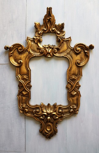 Cornice legno dorata - cornice,