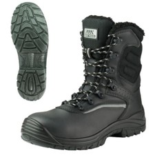 Scarpe da lavoro stivali invernali stivali da lavoro stivali pelle S3S numero 38 - 48 invernali