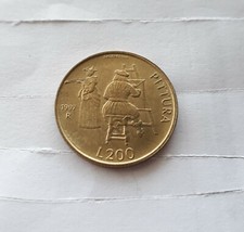 SAN MARINO 200 LIRE 1997 La