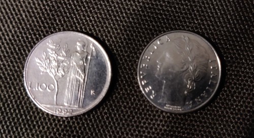 100 lire piccole 1992 - , perfetto