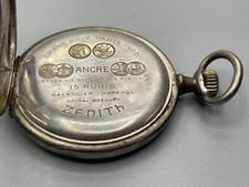 Orologio Da Tasca Zenith Argento Grand Prix 1900 Spiral Breguet