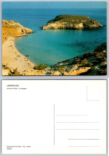 Cartolina lampedusa isola dei - cartolina,