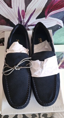 Geox mocassini uomo camoscio - ,