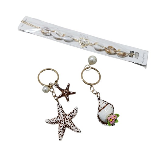 Set portachiavi spiaggia - set,