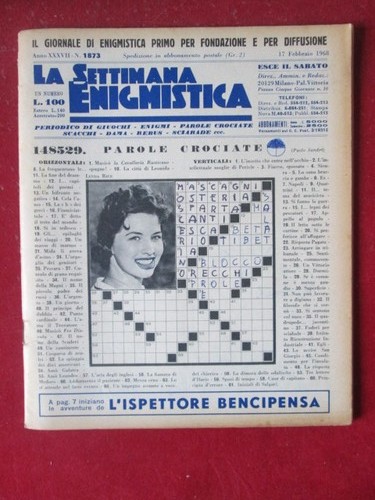 Settimana enigmistica 1873 - settimana,