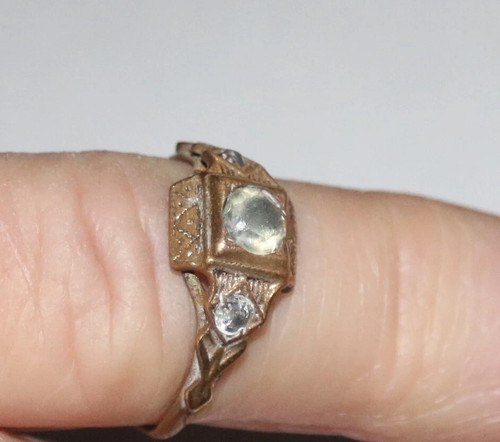 Anello antico romano - , mosaico