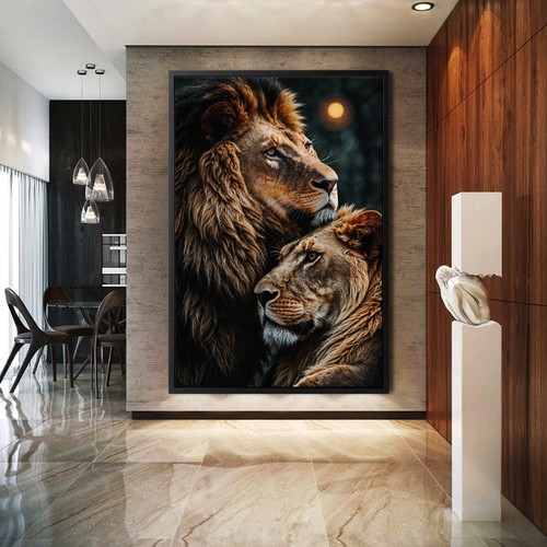 Quadro tela con cornice - quadro,