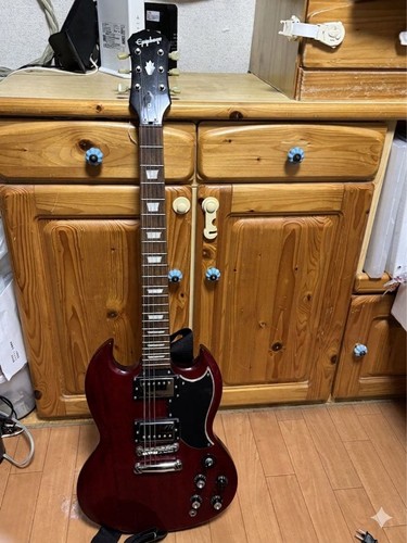 Epiphone 400 cherry 1998 - epiphone, sg