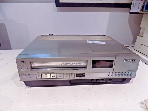 Videoregistratore vhs sharp - videoregistratore,
