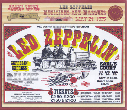 Led zeppelin earl court - zeppelin, may