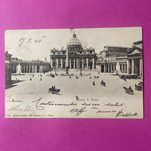Roma piazza pietro - roma, con