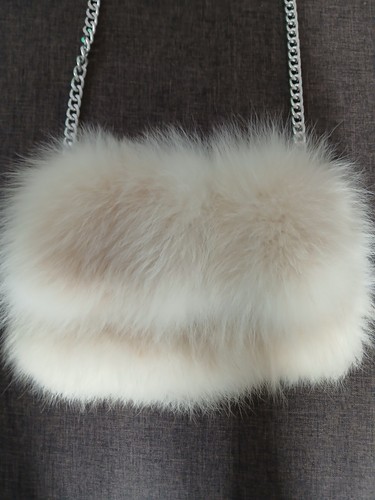 Borsa donna visone - borsa,