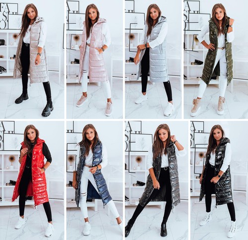 Gilet trapuntato gilet lungo