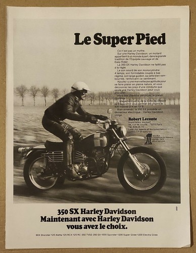 Harley davidson publicité - harley,