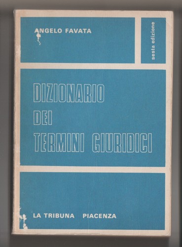Dizionario dei termini
