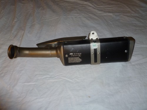Ktm motorcycle exhaust system - motorcycle,