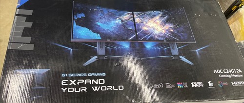 Aoc c24g1 24in - 24in., monitor