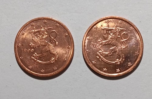 Finlandia centesimi di - 2,