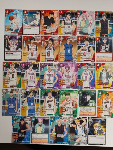 Lotto carte kuroko - carte, kuroko's