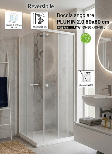 Box doccia angolare - box,