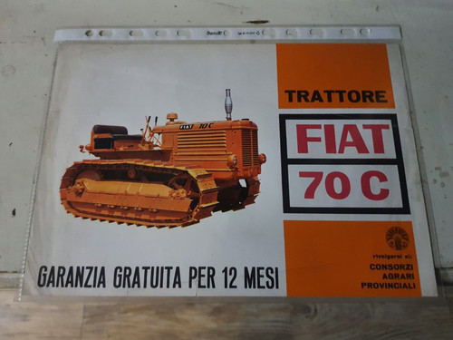 Fiat trattore depliant - 70, c