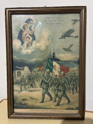 Vecchio quadretto santino - vecchio,