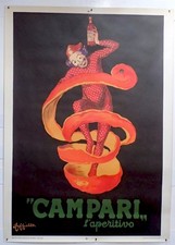 CAMPARI L'APERITIVO poster originale 39x55" Leonetto Cappiello
