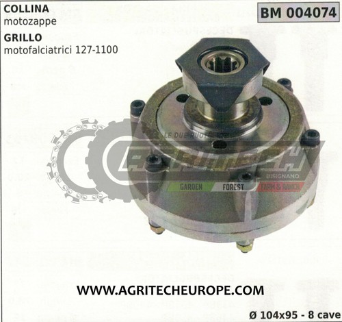 Frizione motocoltivatore - frizione,