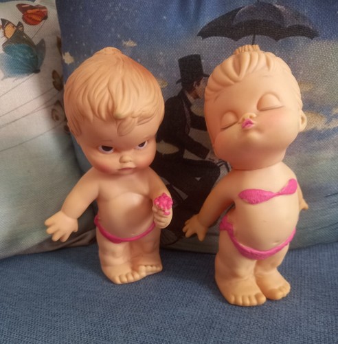 Vintage coppia bambola - vintage,