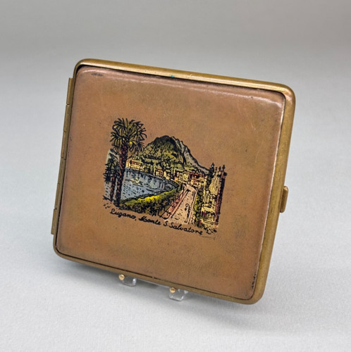 Portasigarette vintage metallo - vintage,
