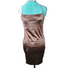 H&M Bodycon Size Medium Brown