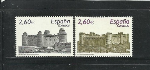 Spagna castelli 2008 - spagna., mnh