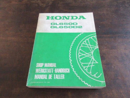 Honda gl650d gl650d2 - honda,