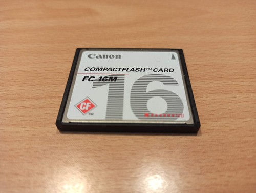 Scheda compact flash canon - scheda,