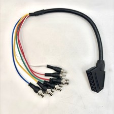 RGB SCART femmina a 4 BNC +