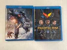 PACIFIC RIM + PACIFIC RIM la rivolta - 2 blu ray ex noleggio - ottime condizioni
