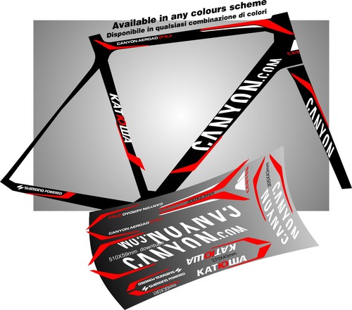 Canyon adesivi stickers decal - stickers,