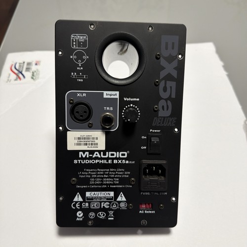 Audio bx5a deluxe - m-audio,