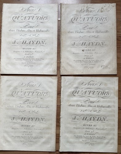 Joseph haydn partition - joseph, trois