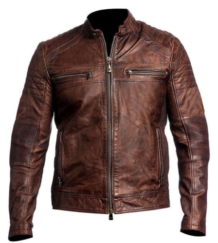 Giacca moto uomo - uomo, vera