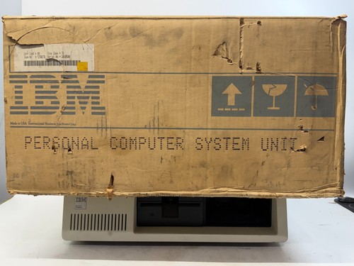 Ibm 5150 vintage con floppy - vintage,